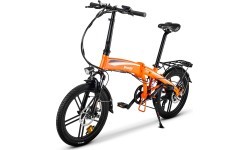 Электровелосипед Beaster BS29B, 250 Вт, 36 В, 8,8 Ач, оранжевый, складной