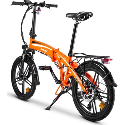 Elektrinis dviratis Beaster BS29B, 250 W, 36 V, 8,8 Ah, oranžinis, sulankstomas