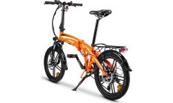 Beaster BS29B Electric Bike, 250 W, 36 V, 8.8 Ah, Orange, Folding