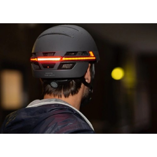 Livall BH51 Smart Helmet, Size M, Grey