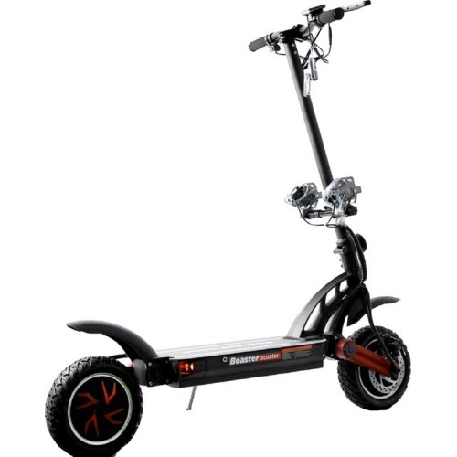 Beaster Scooter BS53ST Electric Scooter, 1600 W, 48 V, 20.8 Ah, Disc Brakes, Off-Road