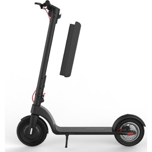 Beaster Scooter BS801B Electric Scooter, 700 W, 36 V, 10 Ah, 25.4 cm Wheels, Black