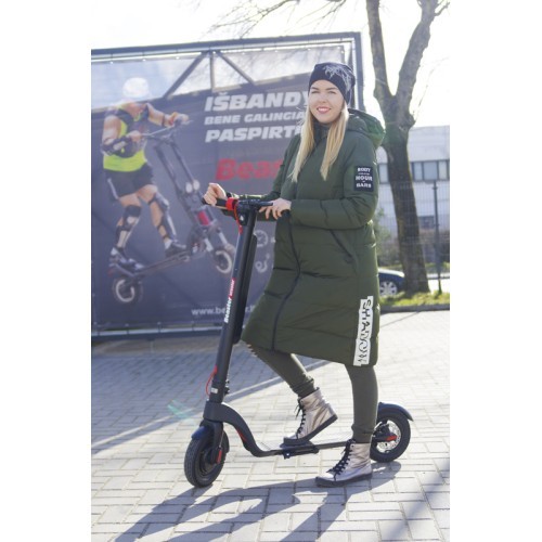 Beaster Scooter BS801B Electric Scooter, 700 W, 36 V, 10 Ah, 25.4 cm Wheels, Black