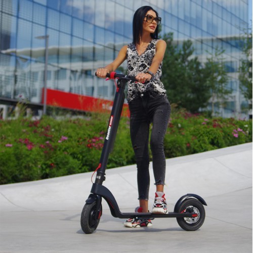 Beaster Scooter BS801B Electric Scooter, 700 W, 36 V, 10 Ah, 25.4 cm Wheels, Black