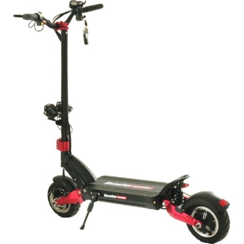 Электросамокат Beaster Scooter BS65, 2 x 1600 Вт, 52 В, 20.8 Ач, дисковые тормоза, внедорожный