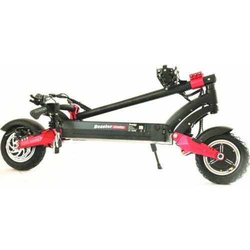 Electric Scooter Beaster Scooter BS65, 2 x 1600 W, 52 V, 20.8 Ah, disc brakes, off-road