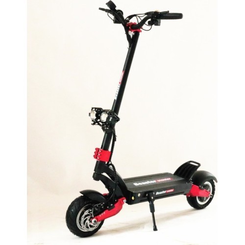 Электросамокат Beaster Scooter BS65, 2 x 1600 Вт, 52 В, 20.8 Ач, дисковые тормоза, внедорожный