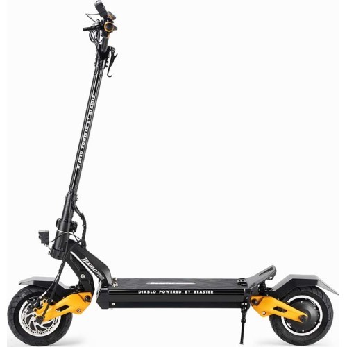 Elektrinis paspirtukas Beaster Scooter Diablo PRO, 2400 W, 60 V, 24 Ah, skirtas bekelei
