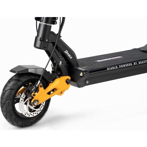 Elektrinis paspirtukas Beaster Scooter Diablo, 1000 W, 60 V, 20.8 Ah, skirtas bekelei