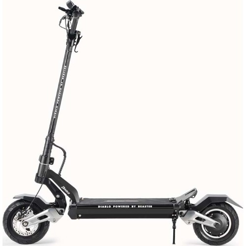 Elektrinis paspirtukas Beaster Scooter Diablo, 1000 W, 60 V, 20.8 Ah, skirtas bekelei