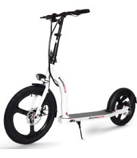 Elektrinis paspirtukas Beaster Scooter VOYAGER 350 W, 36 V, 10 Ah, baltas