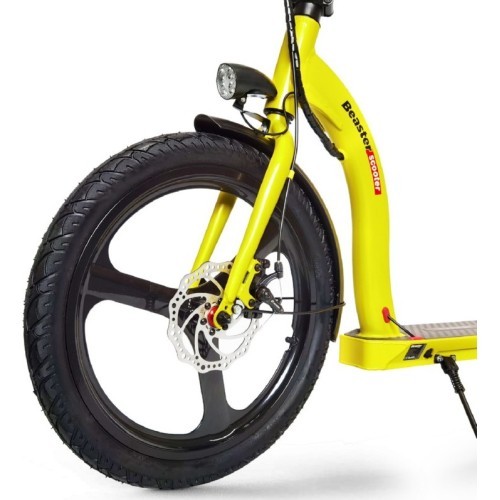 Elektrinis paspirtukas Beaster Scooter VOYAGER, 350 W, 36 V, 10 Ah, geltonas