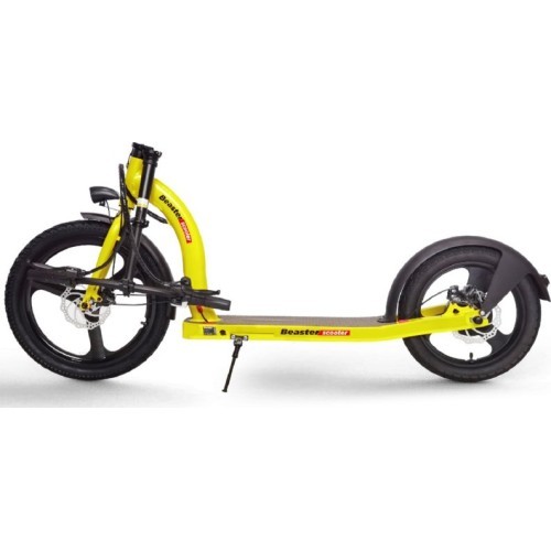 Elektrinis paspirtukas Beaster Scooter VOYAGER, 350 W, 36 V, 10 Ah, geltonas