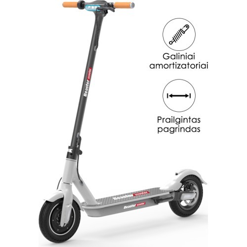 Beaster Scooter BS05W electric scooter 350 W, 36 V, 8 Ah, white
