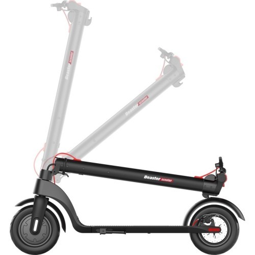 Beaster Scooter BS701B Electric Scooter, 700 W, 36 V, 6.4 Ah, 25 cm wheels, black