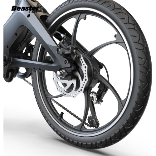 Электровелосипед Beaster BS95, 250 Вт, 36 В, 8 Ач, складной