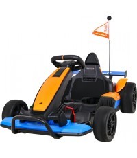 Elektromobilis gokartas McLaren Drift, oranžinis