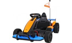 Elektromobilis gokartas McLaren Drift, oranžinis