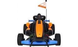 Elektromobilis gokartas McLaren Drift, oranžinis