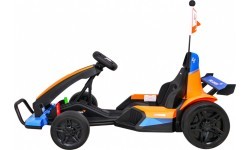 Elektromobilis gokartas McLaren Drift, oranžinis