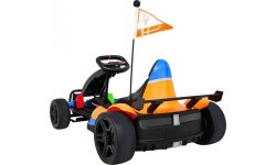 Elektromobilis gokartas McLaren Drift, oranžinis