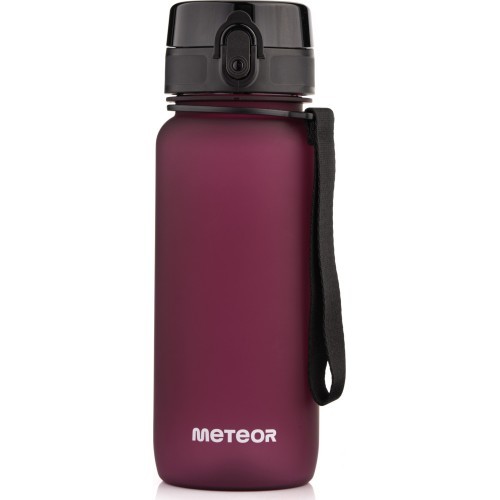 Sportinis vandens butelis Meteor 650 ml - Raudona