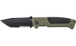 Walther Walther PDP Tanto knife green and black, serrated