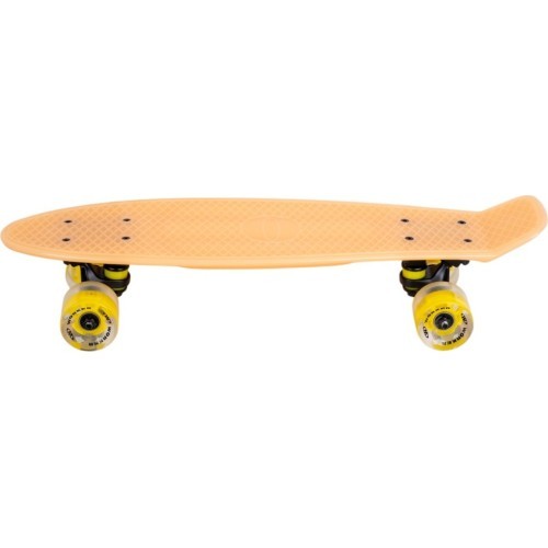 Glow-In-The-Dark Penny Board w/ Light-Up Wheels WORKER Solosy C1 22”