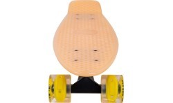 Светящийся в темноте пенниборд с подсветкой колес WORKER Solosy C1 22″