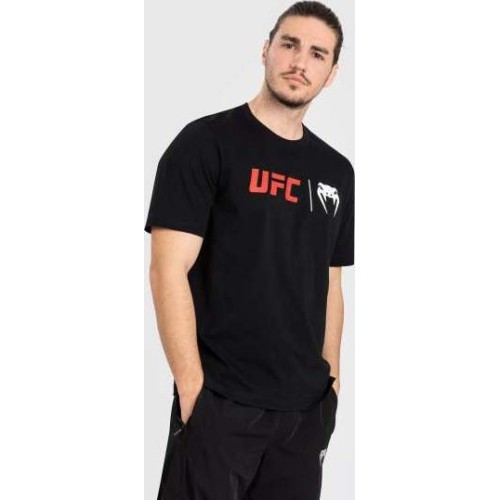 Футболка UFC Venum Classic, черно-красная