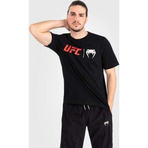 Футболка UFC Venum Classic, черно-красная