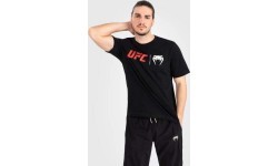UFC Venum Classic marškinėliai, juodi/raudoni