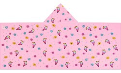 Hooded towel poncho Spokey TUCAN