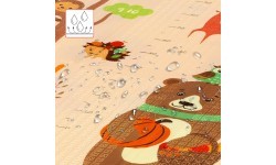 Детский складной коврик MD05 Forest 190x150 см NILS Fun