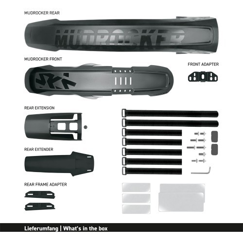 Mudguard set SKS Mudrocker Set // 27.5-29" (black)
