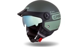 Motociklininko šalmas Cassida Handy Plus Chief matinė žalia / tamsiai žalia