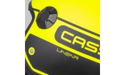 Мотошлем Cassida Handy Plus Linear перламутровый флуоресцентный желтый / матовый