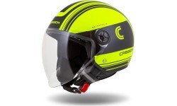 Motociklo šalmas Cassida Handy Metropolis Safety fluo geltonas/juodas/atspindintis pilkas