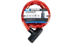 Motorcycle Lock Oxford Barrier 1.4 m Red