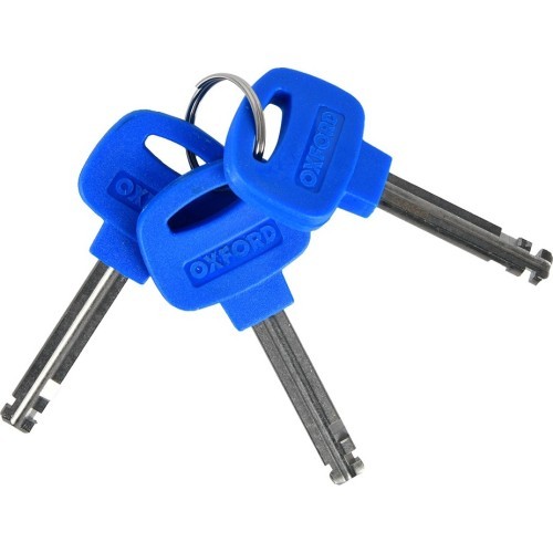 Motorcycle Lock Oxford Barrier 1.4 m Red