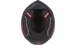 Мотошлем Cassida Integral GT 2.1 Flash матовый черный / металлик красный / темно-сер