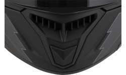 Motorcycle Helmet Cassida Integral GT 2.1 Flash Matte Black/Metallic Red/Dark Gray