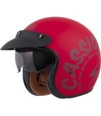 Motociklo šalmas Cassida Oxygen Gear 2.0 matinis raudonas / tamsiai raudonas 2025