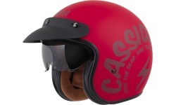 Мотошлем Cassida Oxygen Gear 2.0 матовый красный / темно-красный 2025