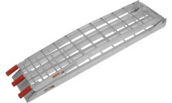 Узкая складная алюминиевая погрузочная рампа для мотоцикла Q-TECH, 1 шт.