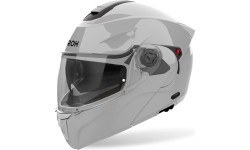 Atverčiamas motociklininko šalmas AIROH SPECKTRE Color P/J blizgi pilka