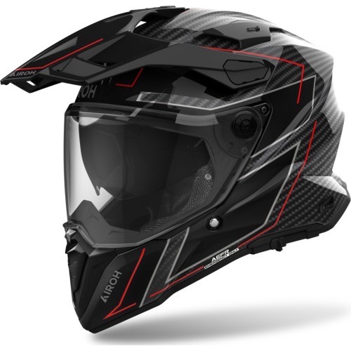 Мотошлем Airoh Commander 2 Carbon Stylish Glossy