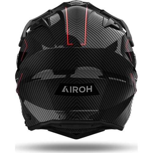Motociklo šalmas Airoh Commander 2 Carbon Stylish Glossy
