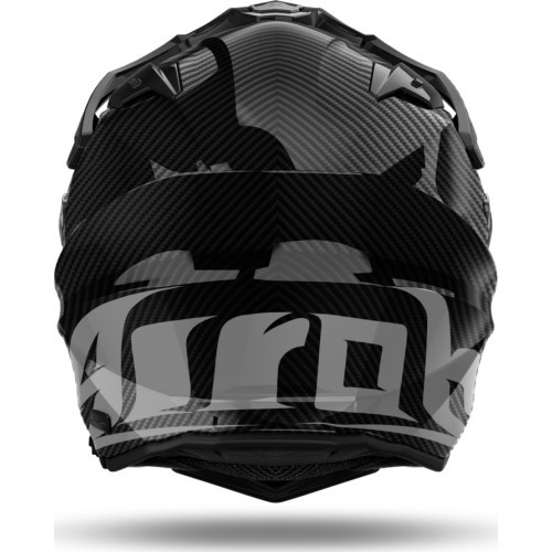 Motociklo šalmas Airoh Commander 2 Carbon Glossy