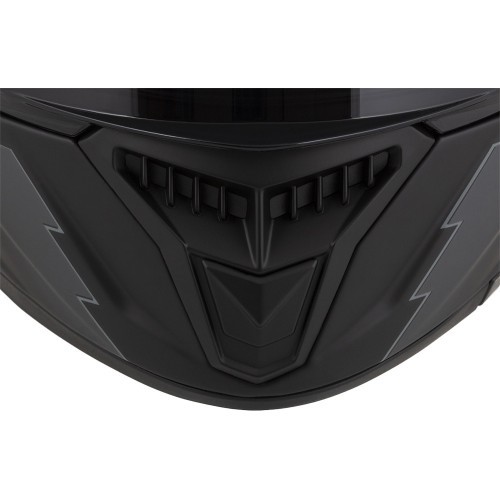 Мотошлем Cassida Integral GT 2.1 Flash, матовый черный / синий металлик / темно-серый